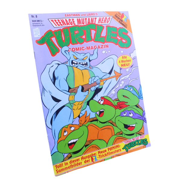 Teenage Mutant Hero Turtles Comic Nr. 8 (1991) Condor | Der unglaubliche Manta-Mann | Hoppla Stuff